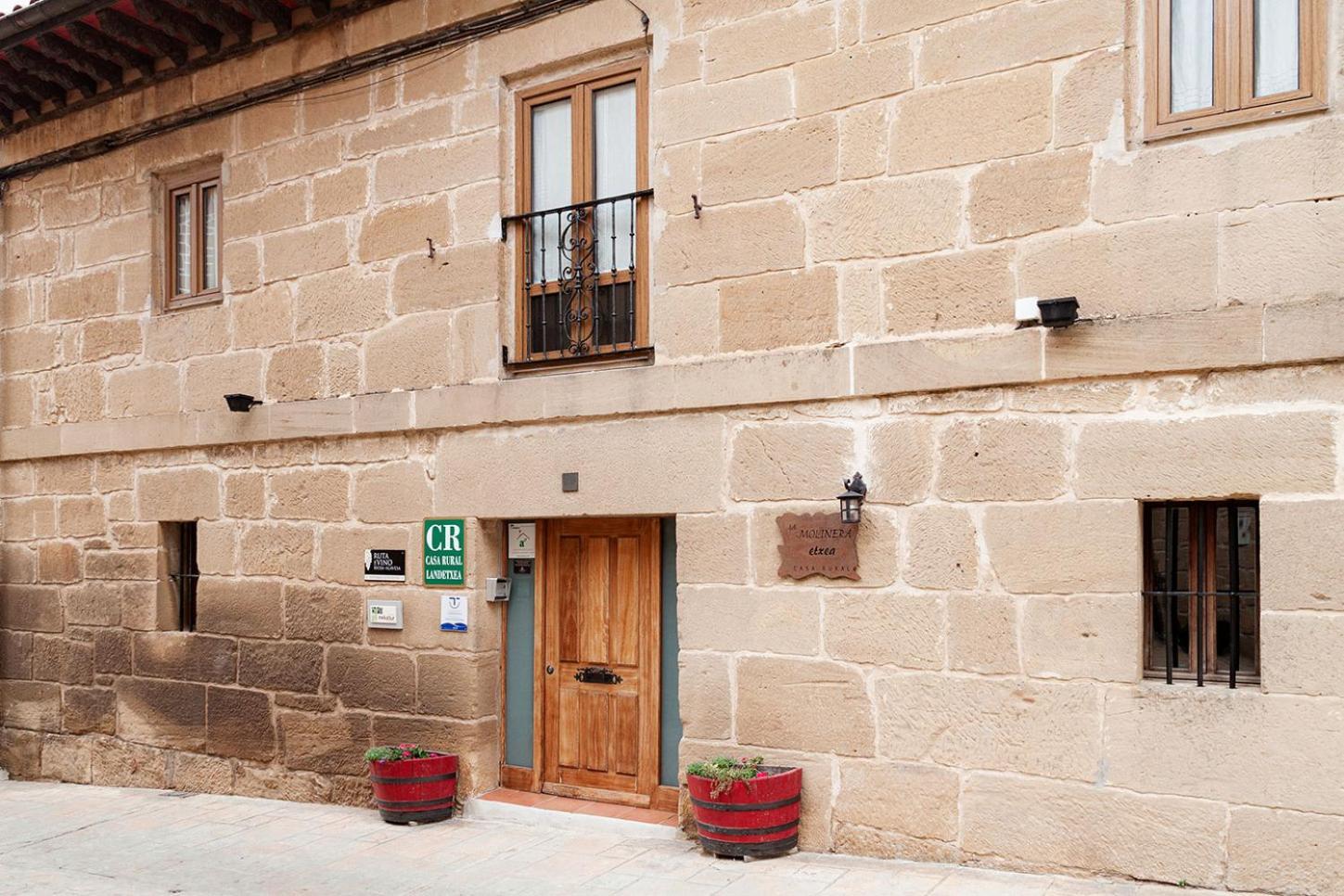 Casa Rural La Molinera Etxea Samaniego Esterno foto
